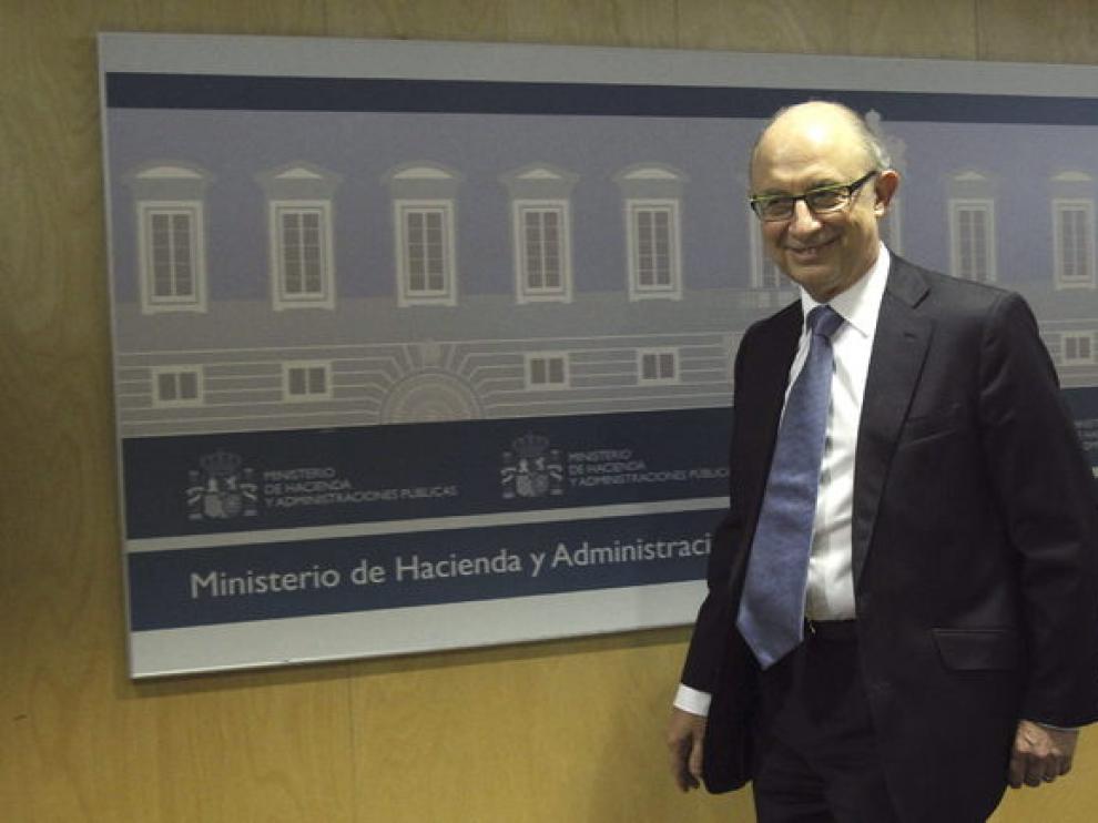 Cristobal Montoro, ministro de Hacienda