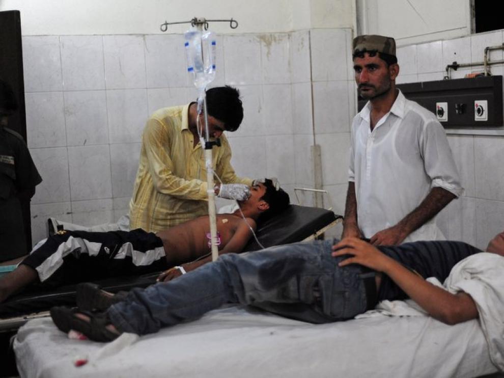 Dos de los heridos por el atentado en Karachi