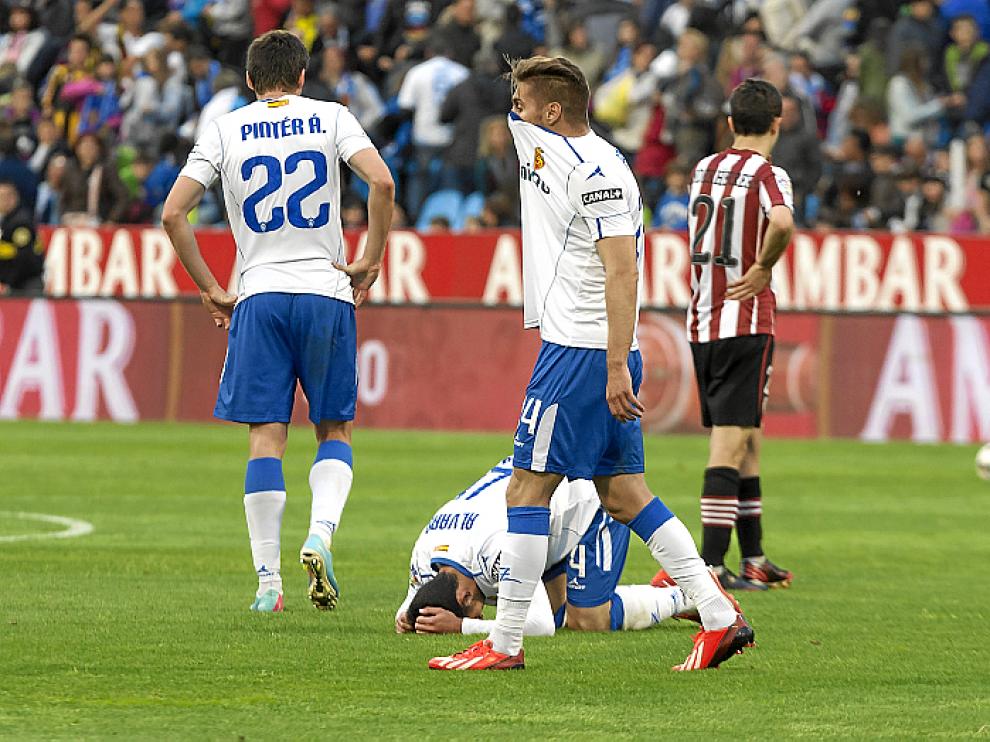 Partido del Real Zaragoza con el Athletic de Bilbao que terminó con un 1-2