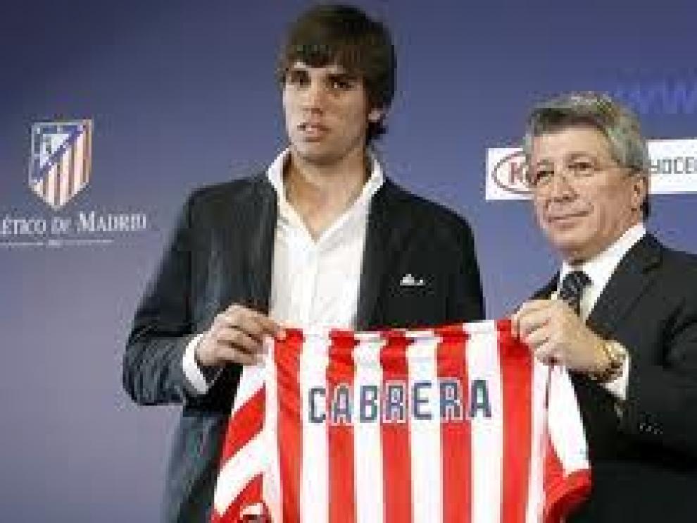 El futbolista Leandro Cabrera