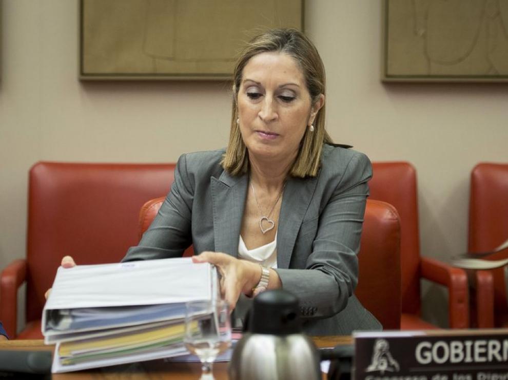 La ministra de Fomento, Ana Pastor
