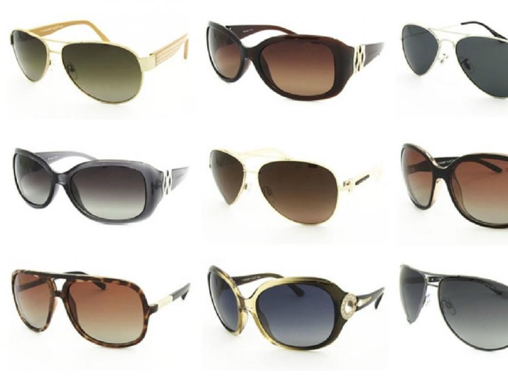 Varios modelos de gafas de sol
