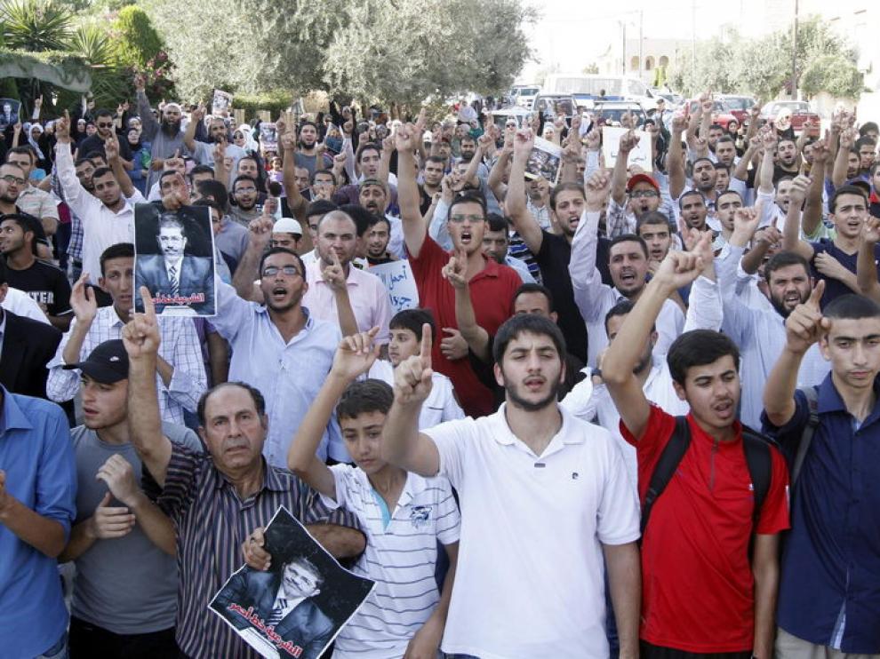 Partidarios de Mursi se manifiestan