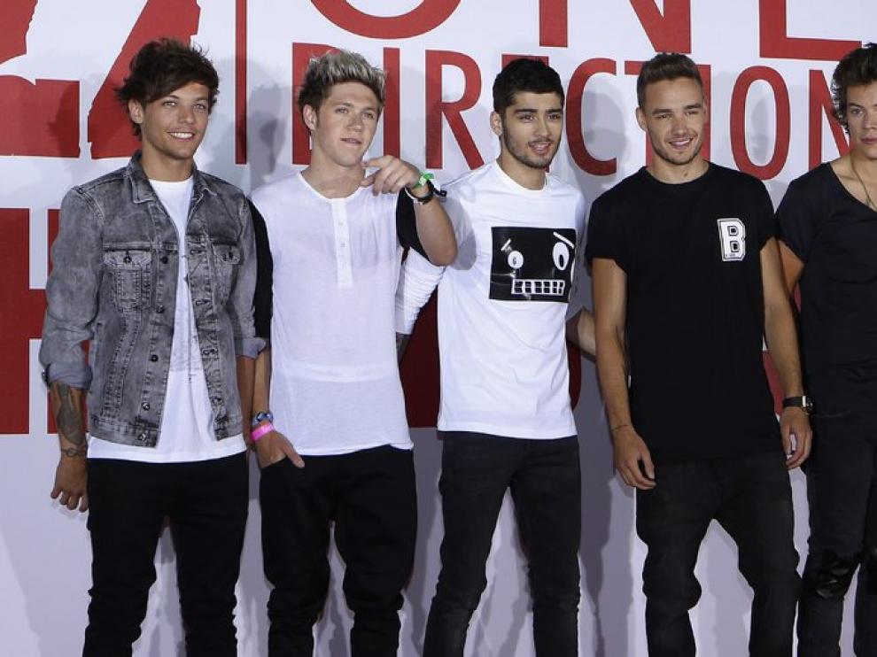 One Direction, en la presentación del documental.