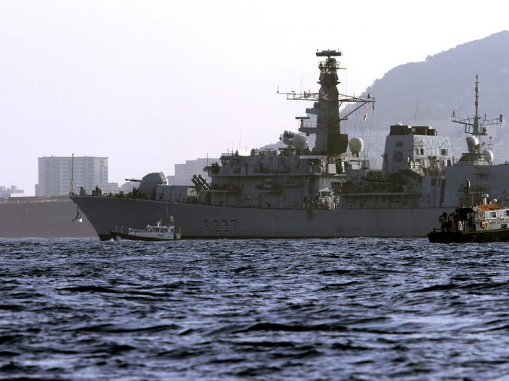 La fragata británica HMS Westminster