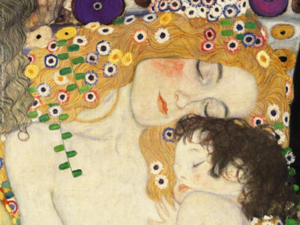 Detalle de 'Las edades de la mujer', de Gustave Klimt.