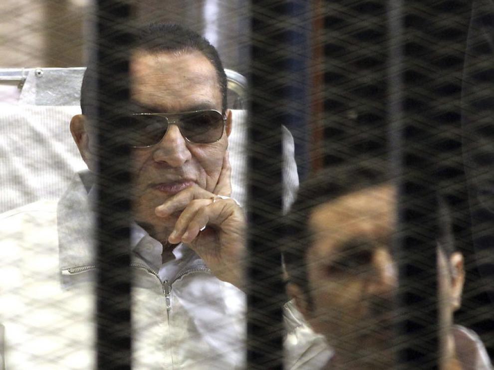 Mubarak en abril