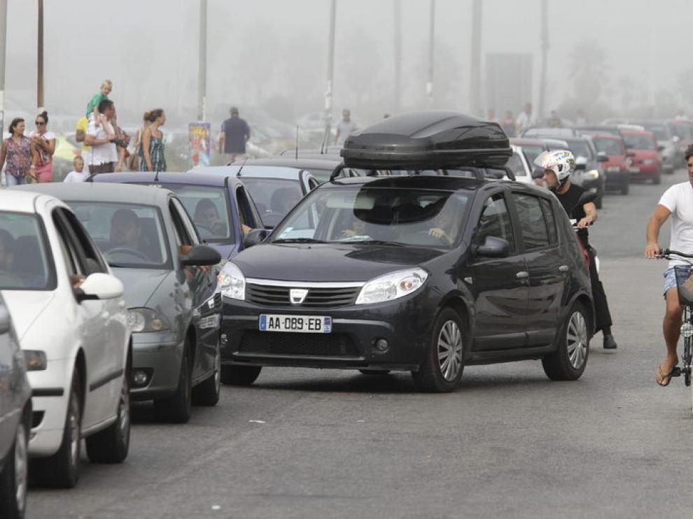 Colas de acceso a Gibraltar este lunes