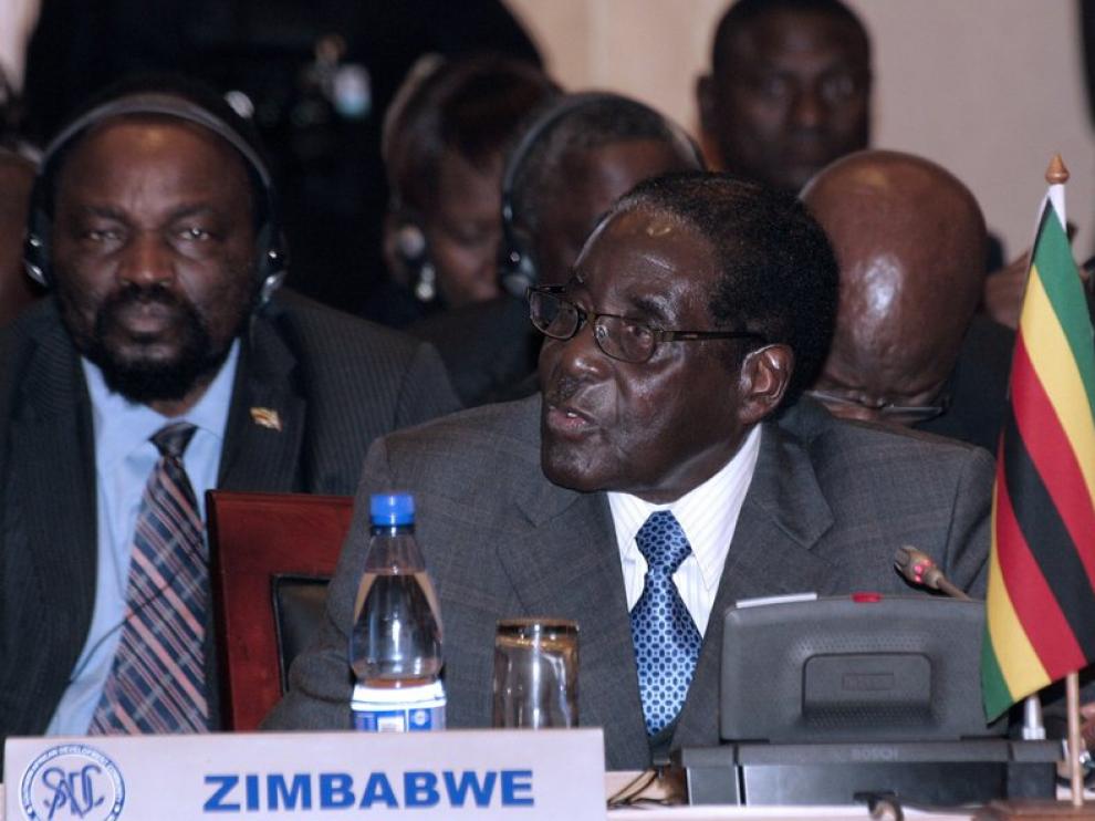 Mugabe, presidente de Zimbabue
