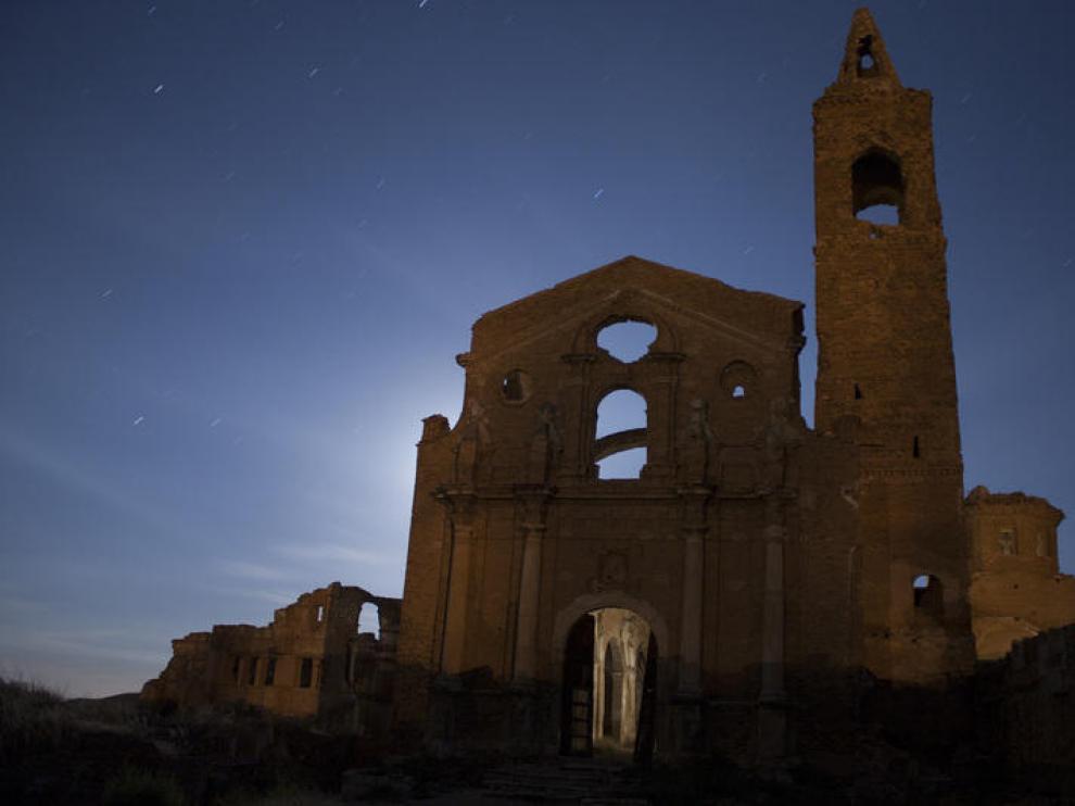 Iglesia de San Martín, en Belchite
