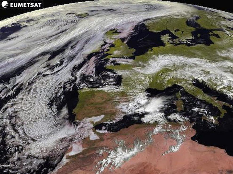 Imagen del Meteosat