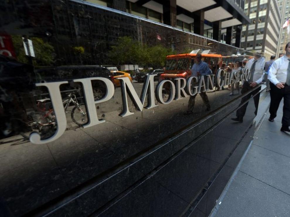 Oficina de JP Morgan en Nueva York