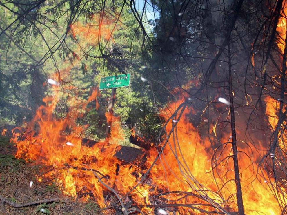 El fuego comenzó el pasado 17 de agosto.