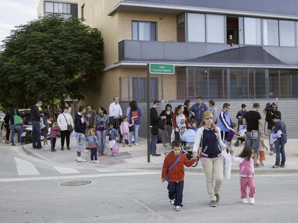 Comienzo del curso en el colegio Valdespartera II