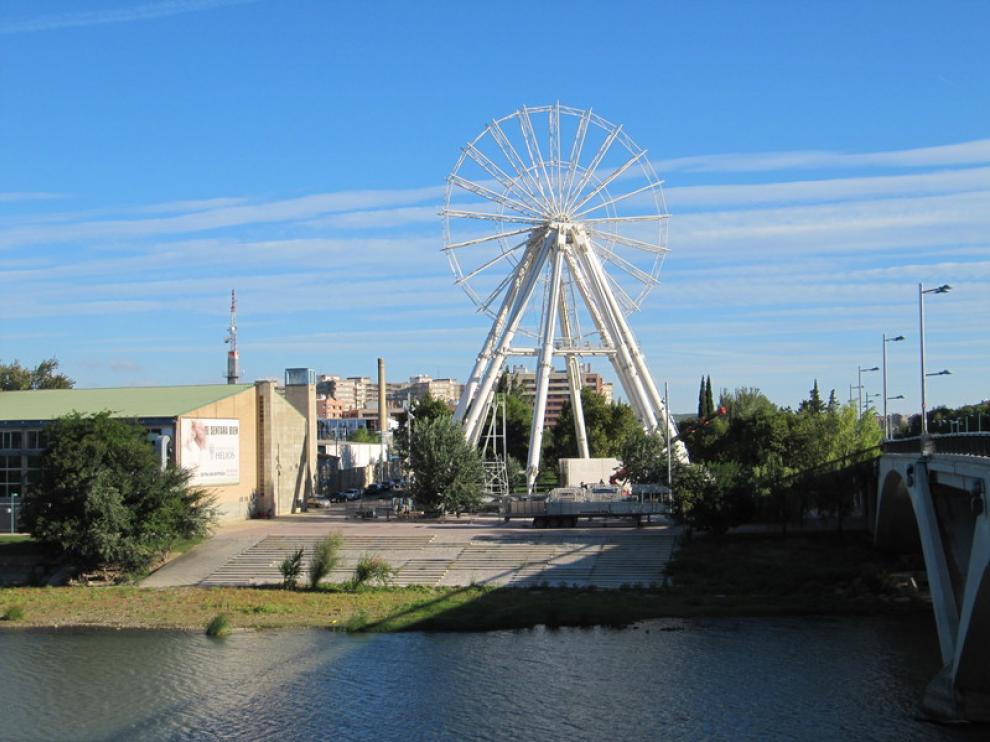 La noria, en la ribera