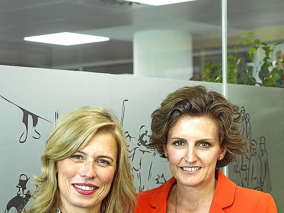 Mar Cohnen (izquierda) y Laura Múgica
