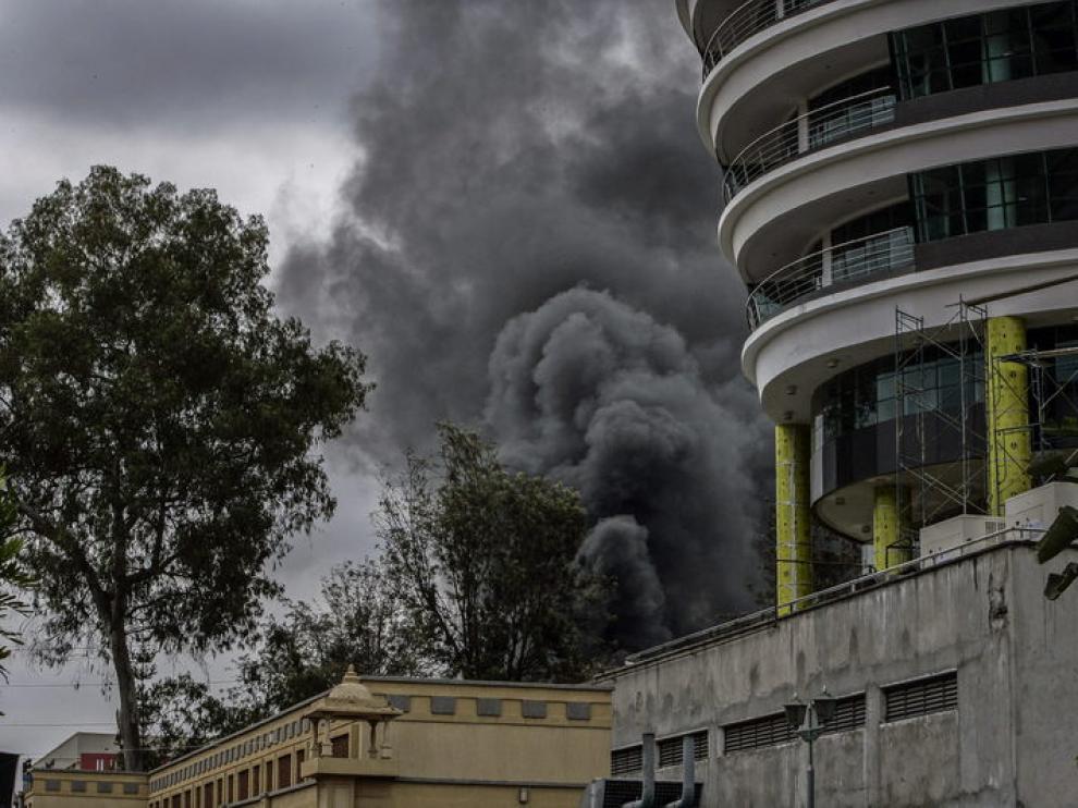Imágenes del asalto al centro comercial de Nairobi