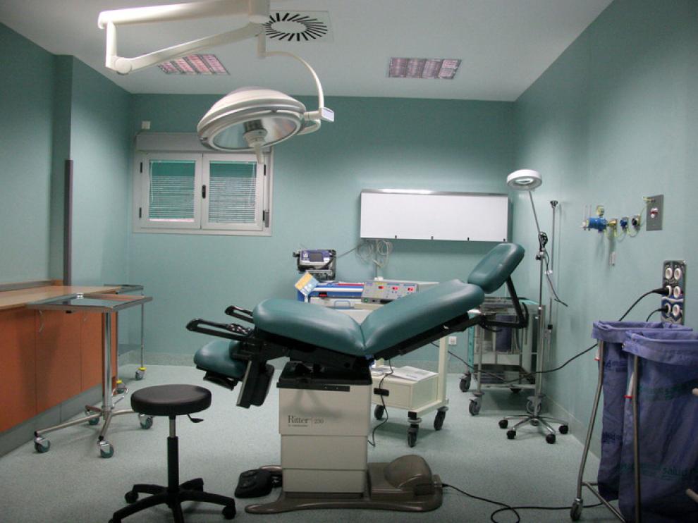 Un quirófano del hospital Miguel Servet