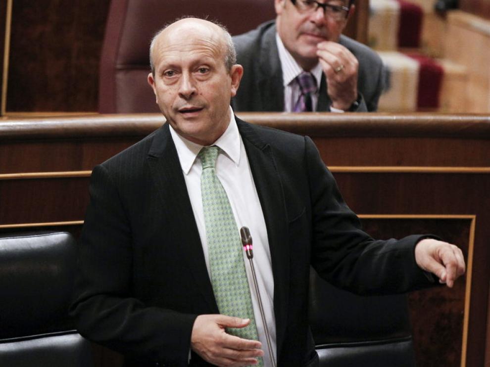El ministro de Educación, José Ignacio Wert