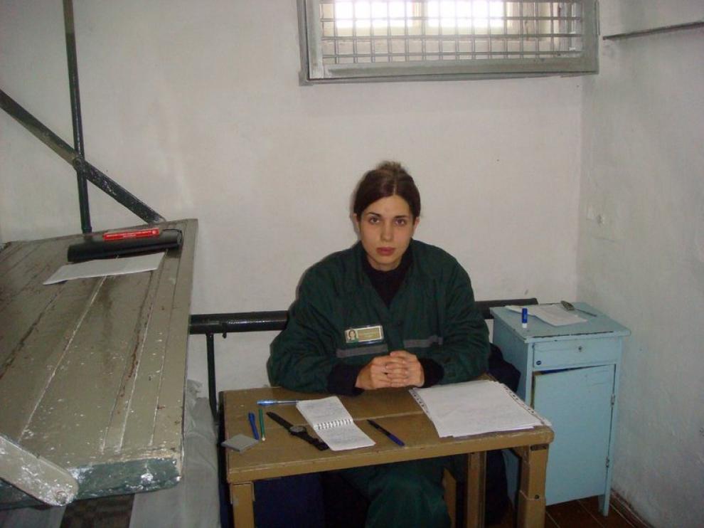 Nadezhda Tolokónnikova en prisión