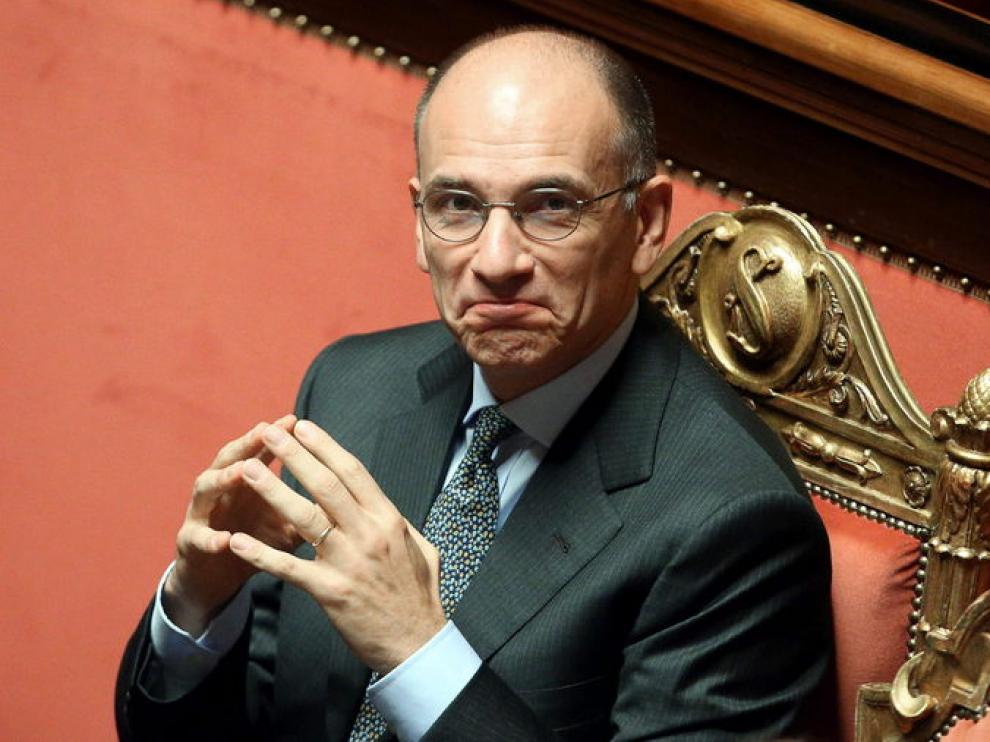 El primer ministro italiano, Enrico Letta