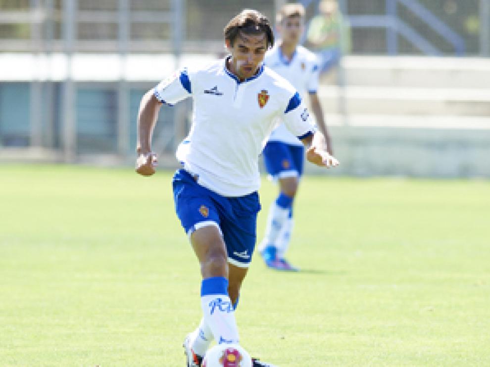 Esnáider, futbolista del Real Zaragoza B