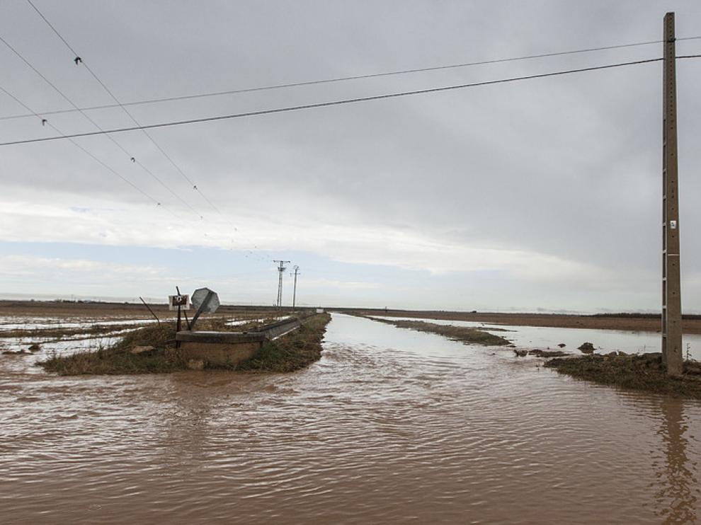 Temporal en Sádaba y Biota