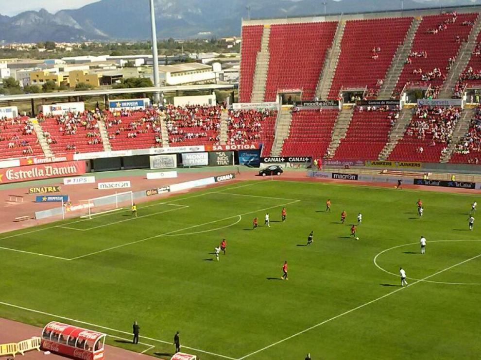 Inicio del partido en Son Moix