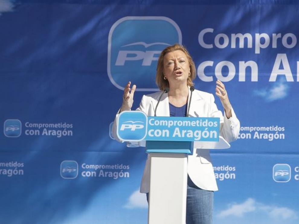 Luisa Fernanda Rudi interviene en el 'Día de la Afiliado'