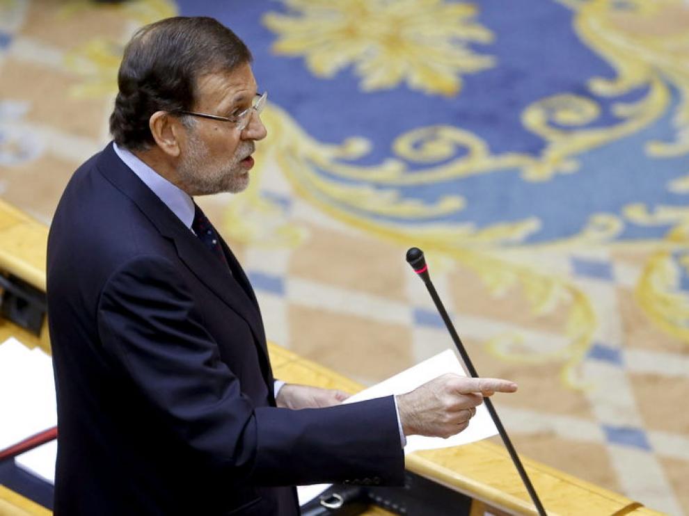 Rajoy en el Senado