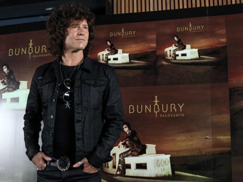 El cantante aragonés Enrique Bunbury