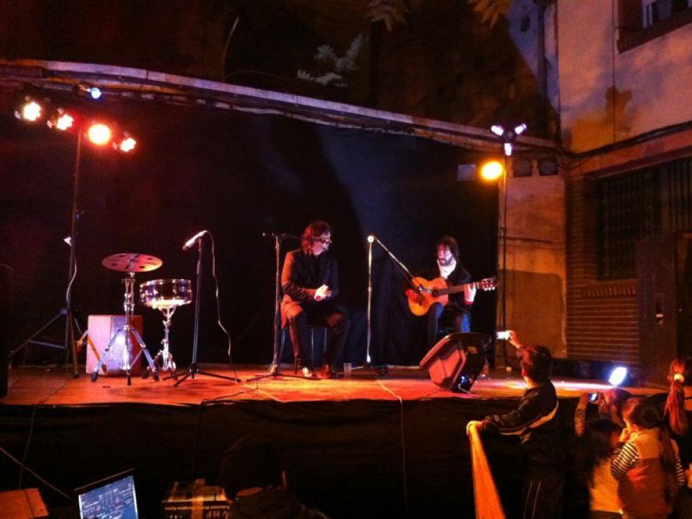 Sonakay Kaló en la plaza de la Rebolería
