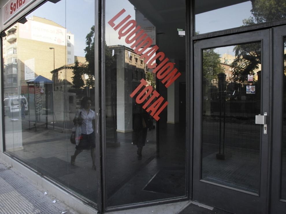 El cierre de empresas, en la calle