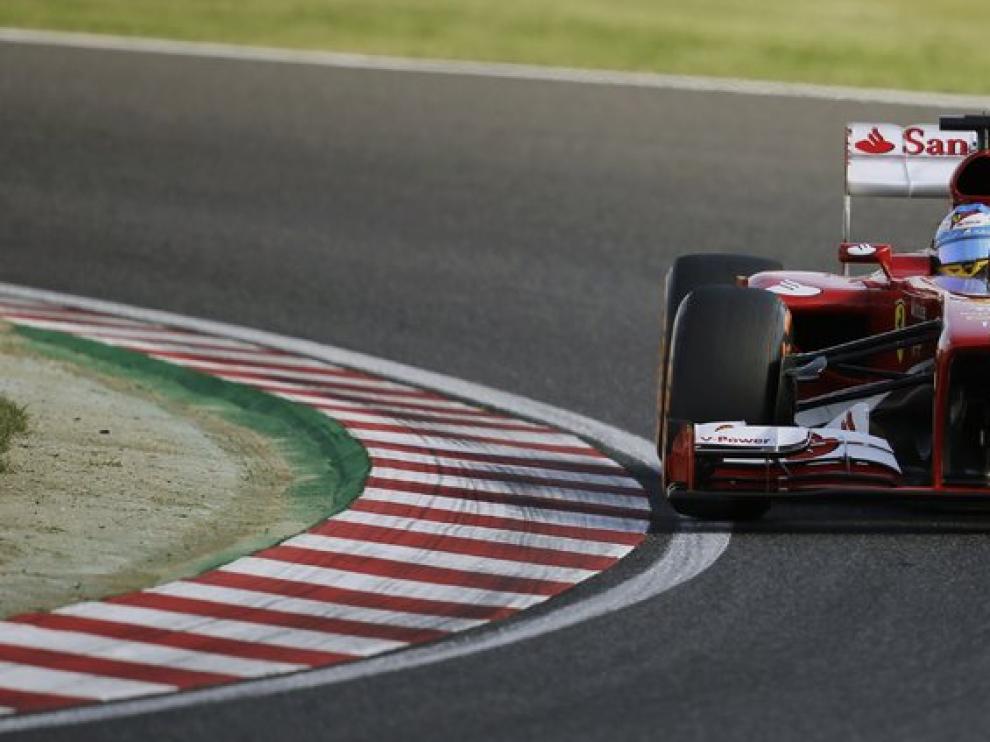 Fernando Alonso, en Japón