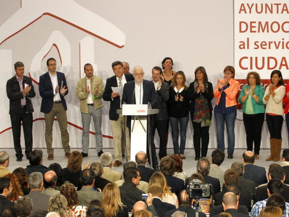 Imagen de la asamblea celebrada este domingo en Madrid
