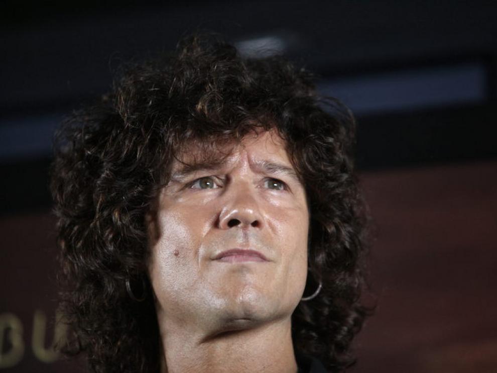Bunbury durante una rueda de prensa el pasado miércoles