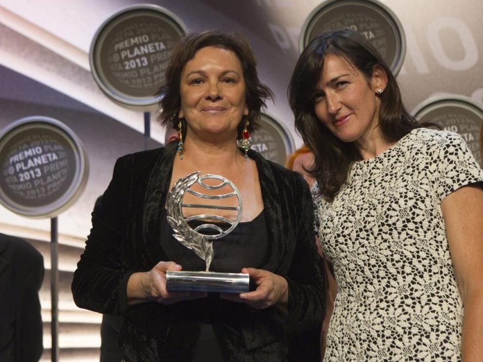 Clara Sánchez y Ángeles González-Sinde