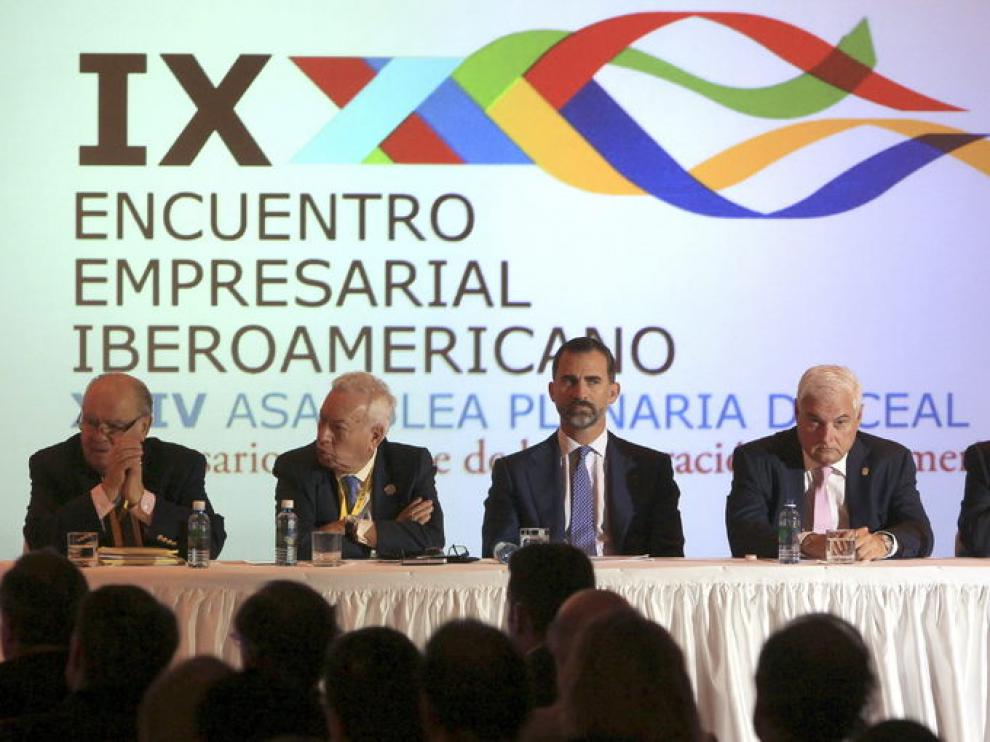 El Príncipe Felipe, durante el Encuentro