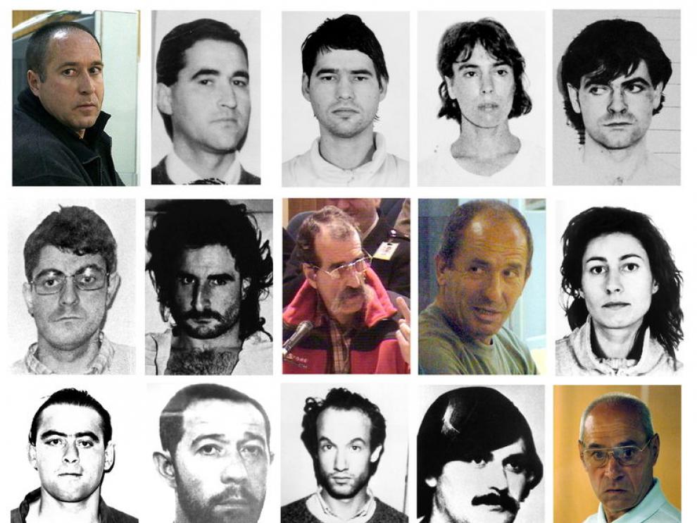 Algunos de los presos que podrían beneficiarse de la derogación de la doctrina Parot