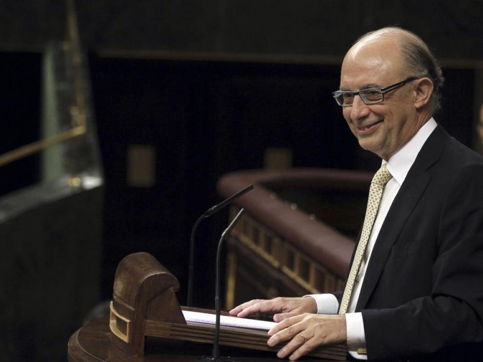 El ministro de Hacienda y Administraciones Públicas, Cristóbal Montoro
