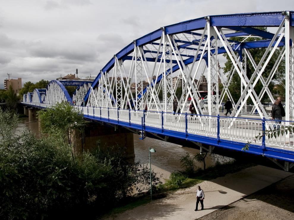 Puente de Hierro de Zaragoza