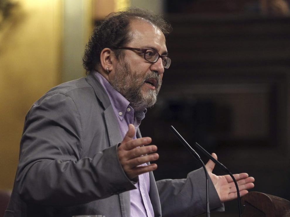 El diputado de CHA Chesús Yuste