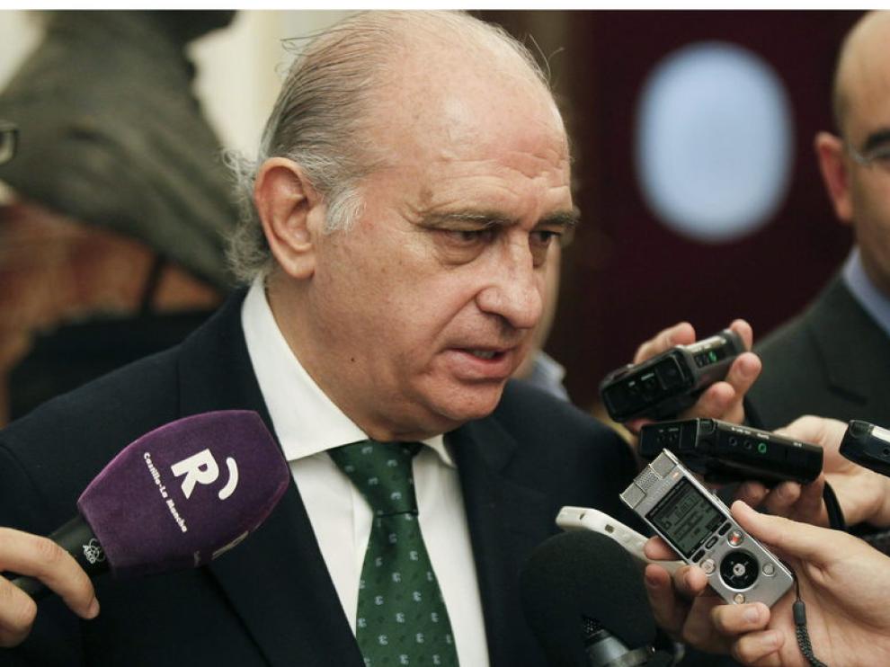 El ministro del Interior Jorge Fernádez Díaz