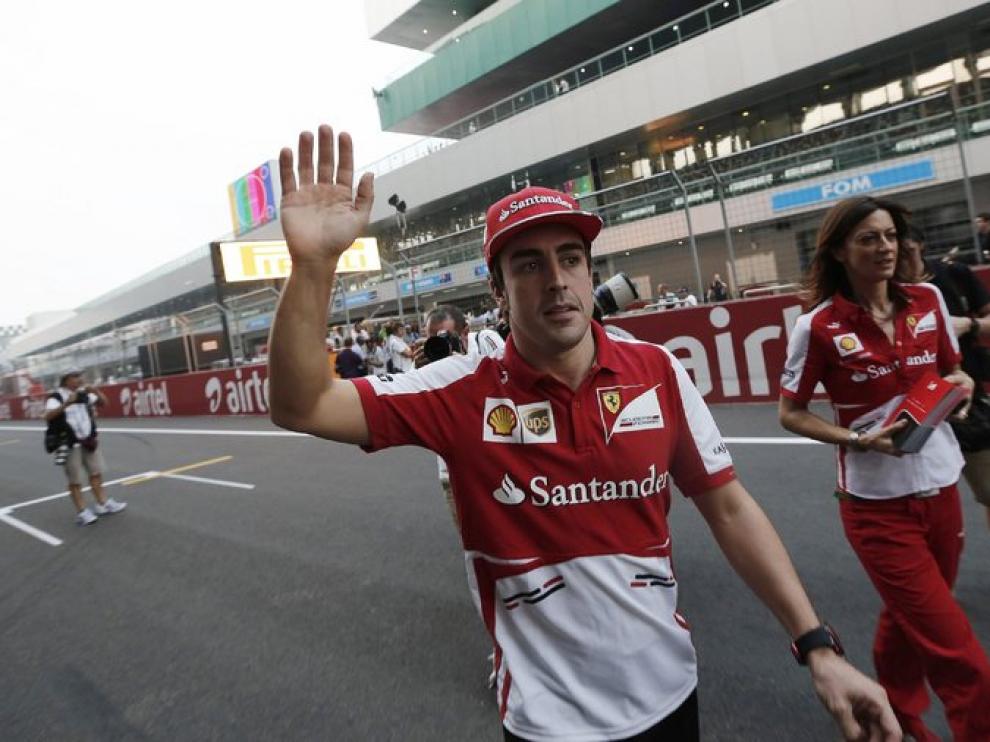 Fernando Alonso, en Ferrari