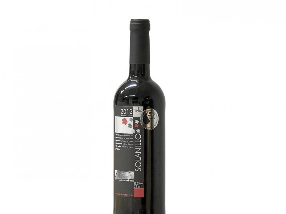 Solanillo 2012, elaborado por Viñas de Aladrén (Denominación de Origen Cariñena)