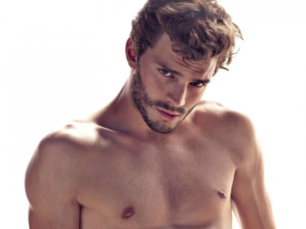 Jamie Dornan en un anuncio de Calvin Klein