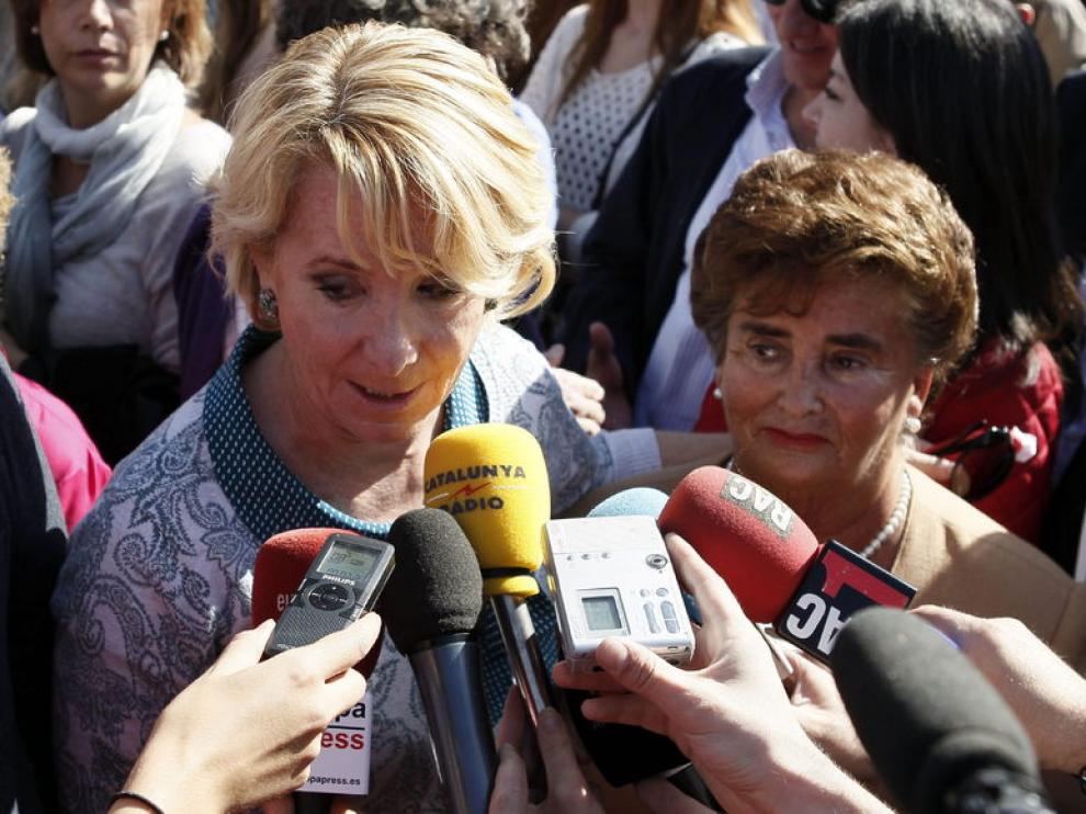 La presidente del PP madrileño
