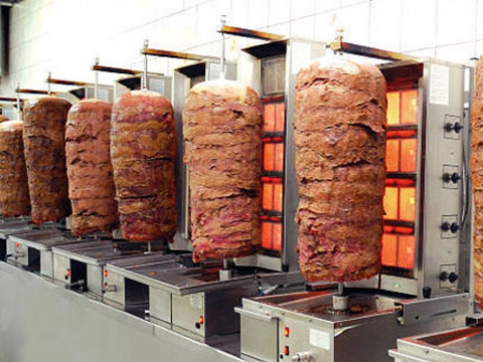 La carne gira hasta coger el punto exacto