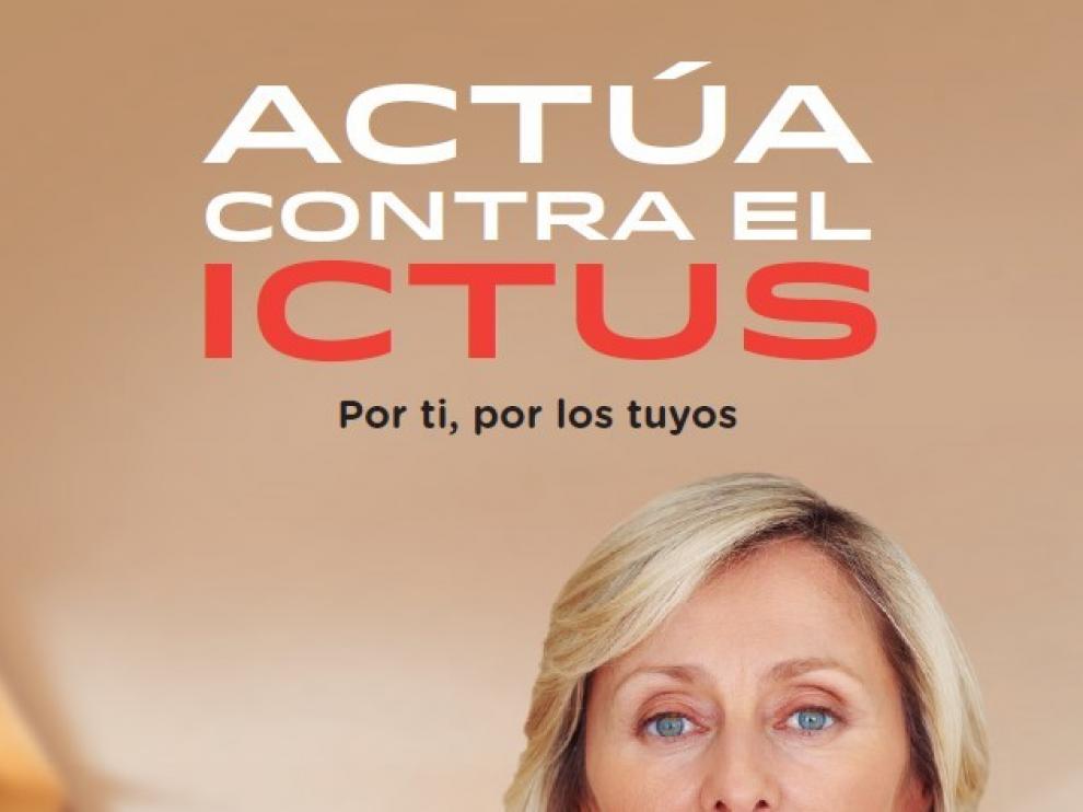 Cartel de la campaña '¡Actúa contra el ictus! Por ti, por los tuyos'