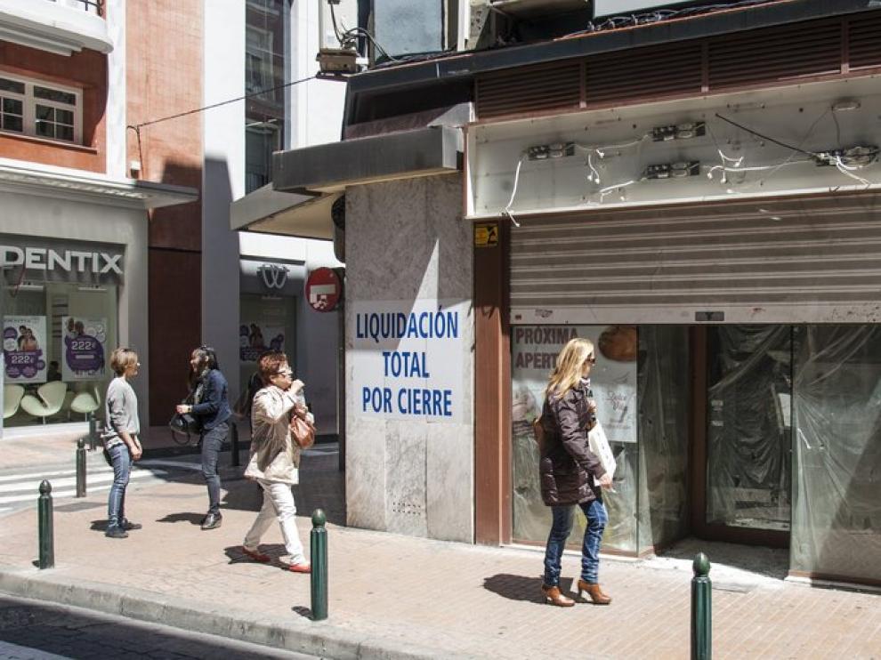 La caída de las ventas ha provocado el cierre de muchas tiendas